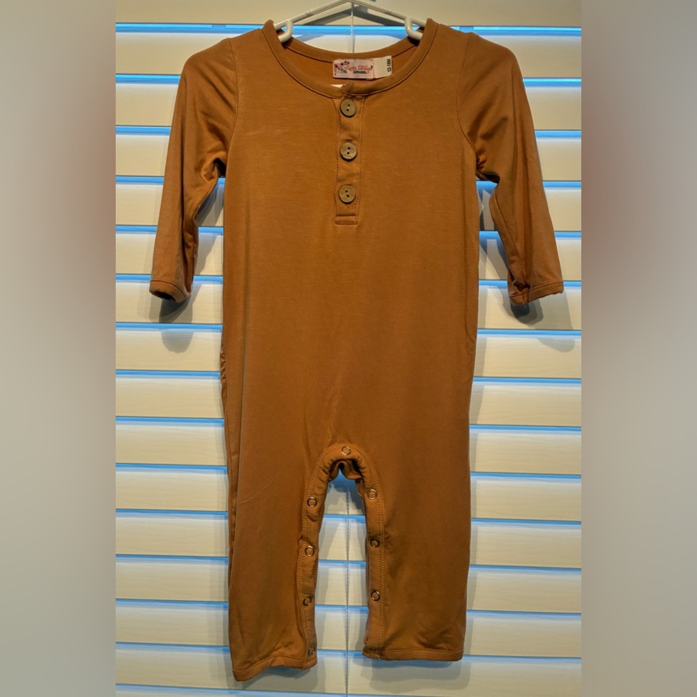 Clover Cottage Tan Kids One Piece